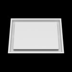 13x17 ceiling vent cover, front view