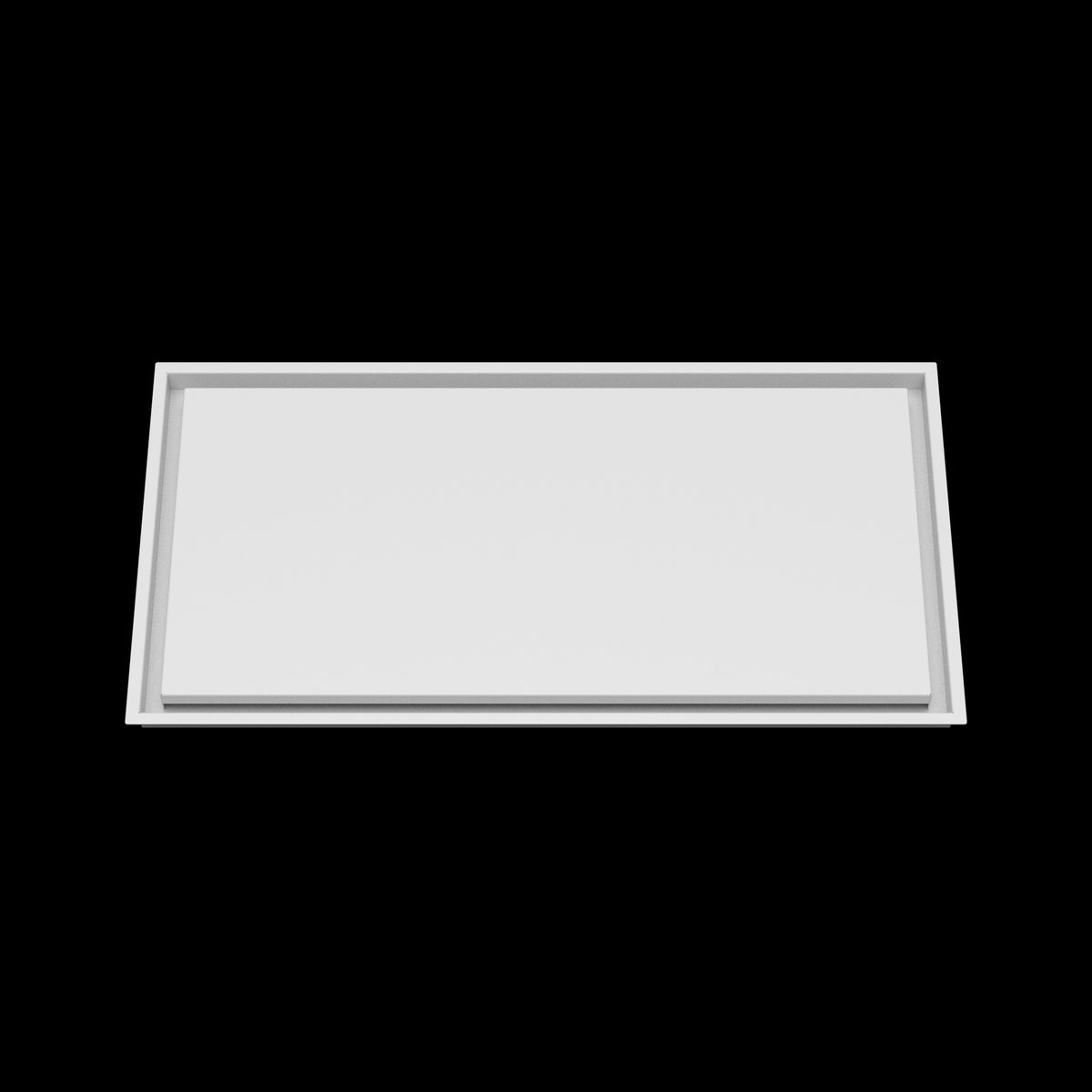 17x33 wall vent cover, front view
