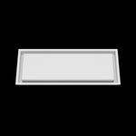 9x23 wall vent cover, front view