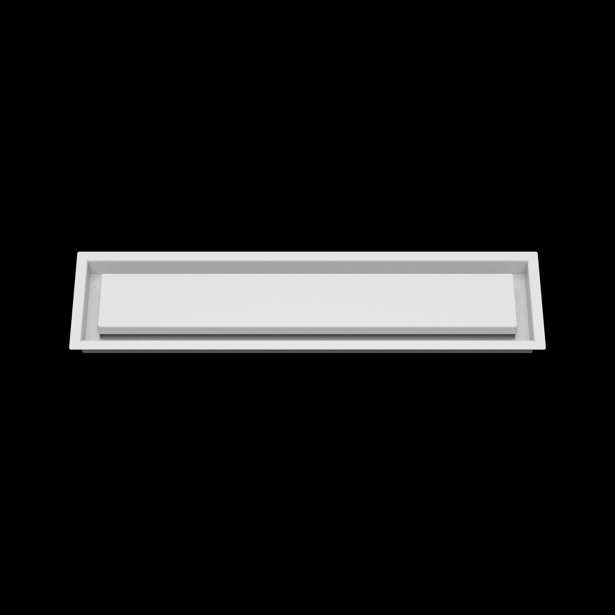 5x23 wall vent cover, front view