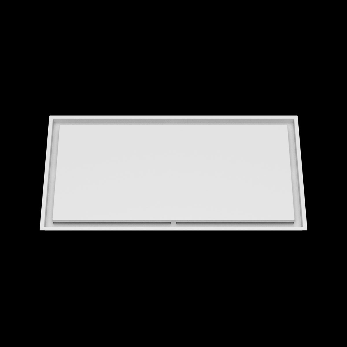 18x35 ceiling vent cover, front view
