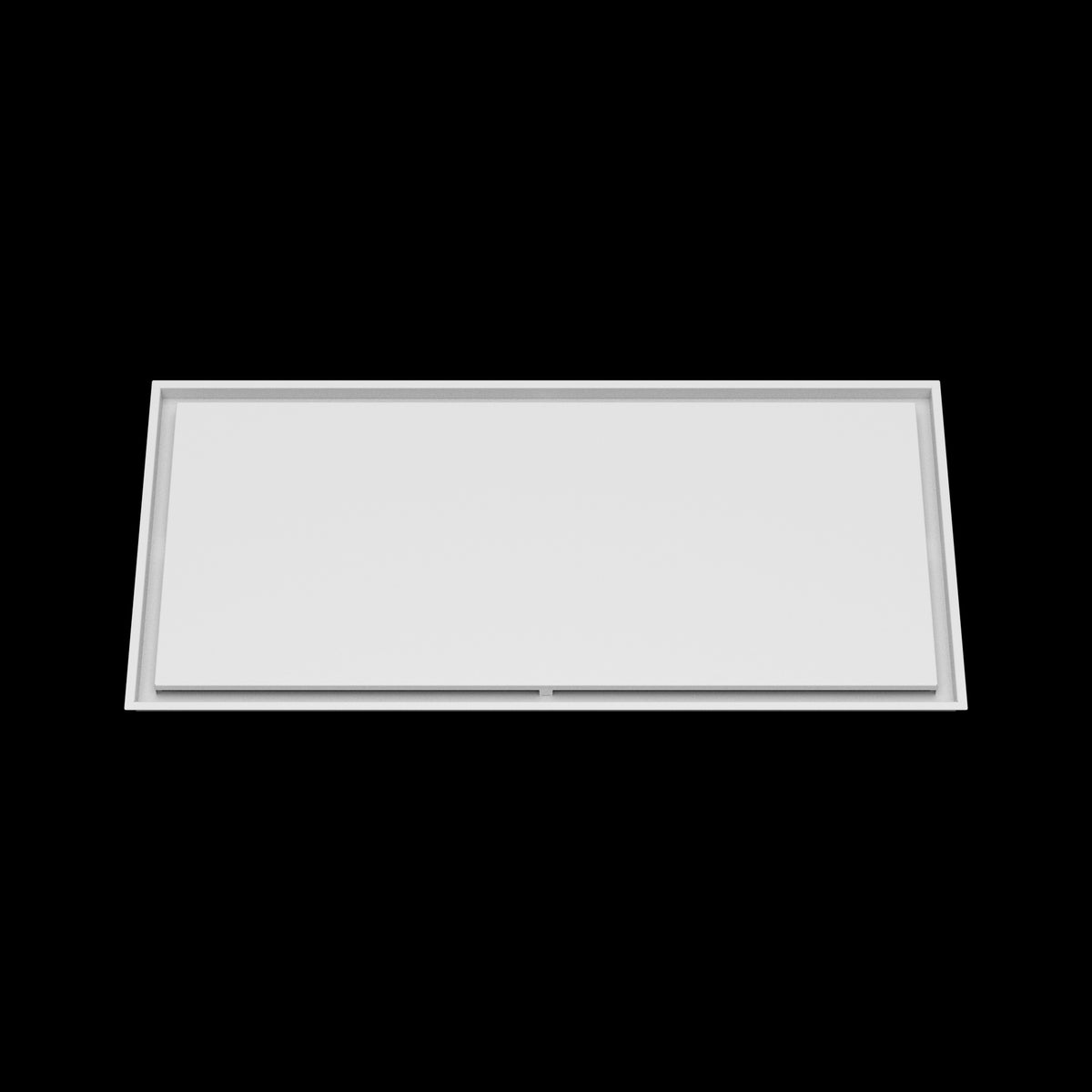 22x47 ceiling vent cover, front view