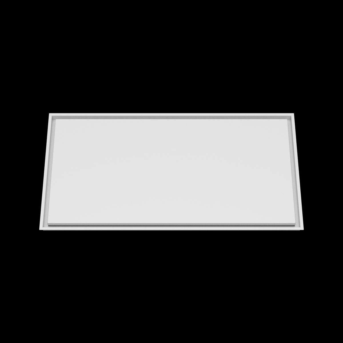 24x45 wall vent cover, front view