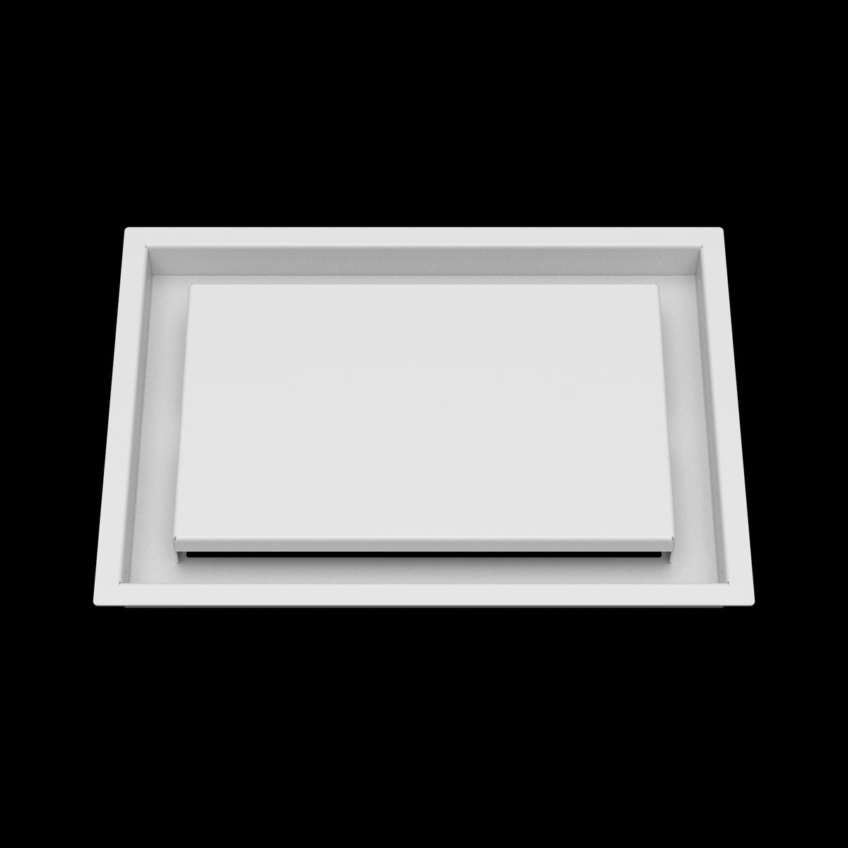 9x13 ceiling vent cover, front view