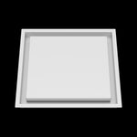 12x13 wall vent cover, front view