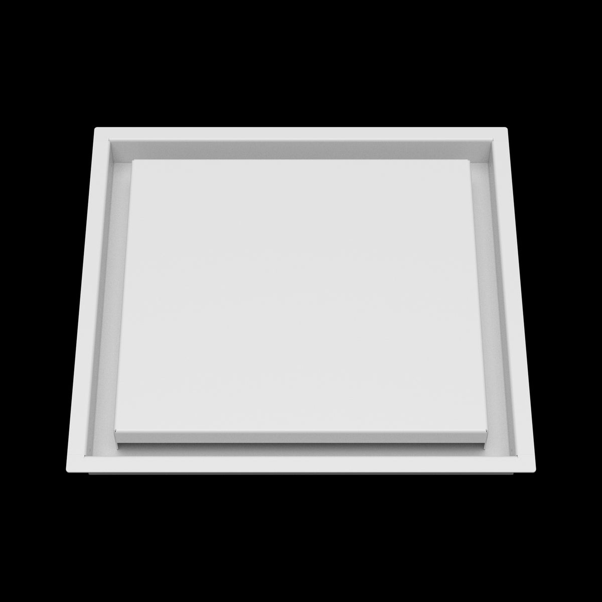 12x13 wall vent cover, front view