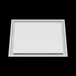 17x22 ceiling vent cover, front view
