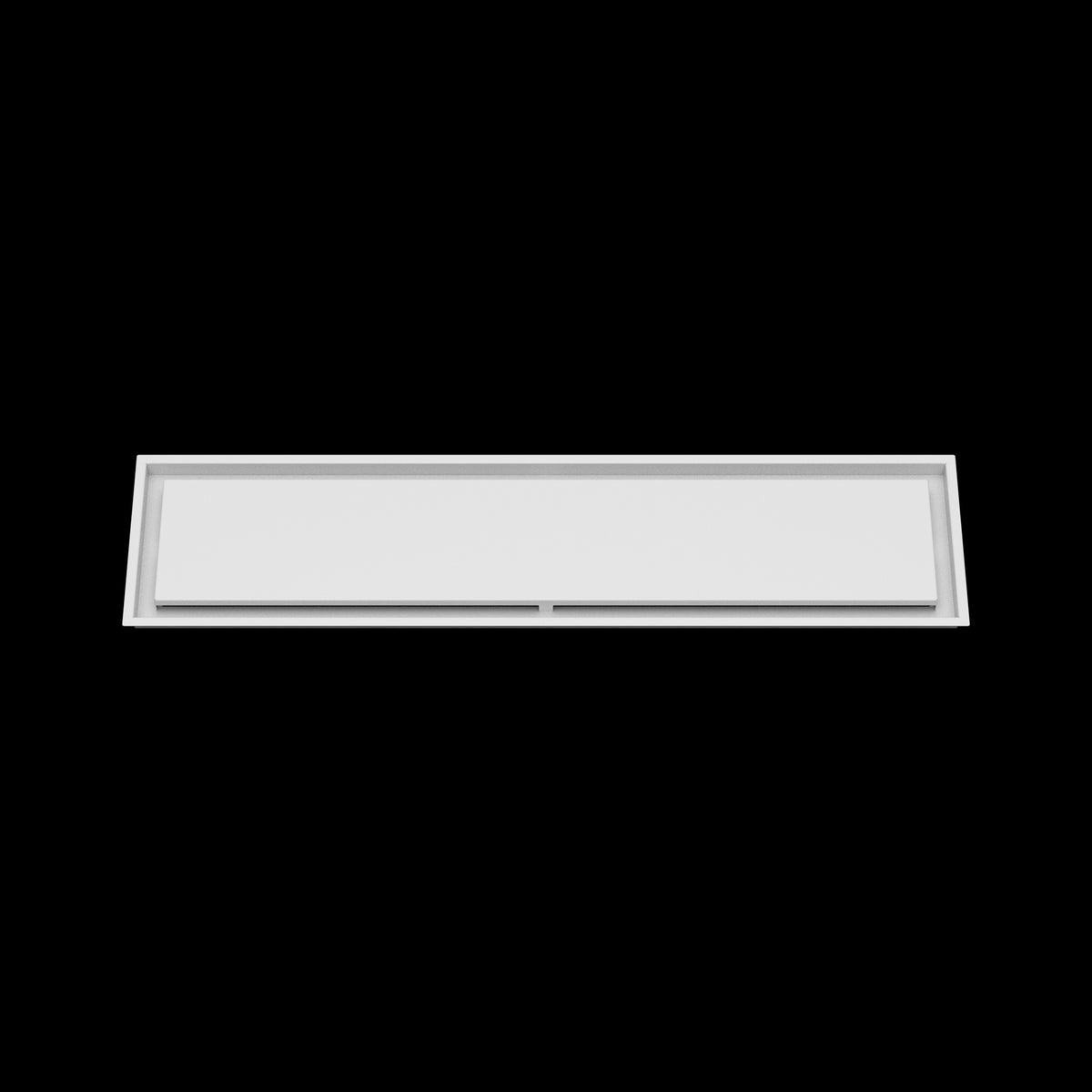 10x44 ceiling vent cover, front view