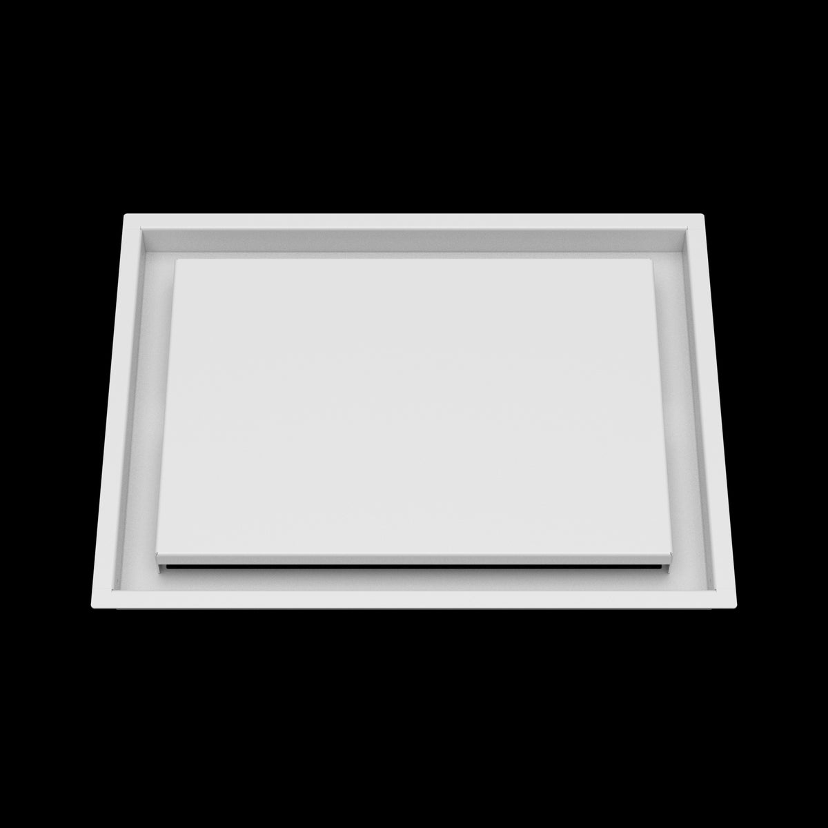 12x16 ceiling vent cover, front view