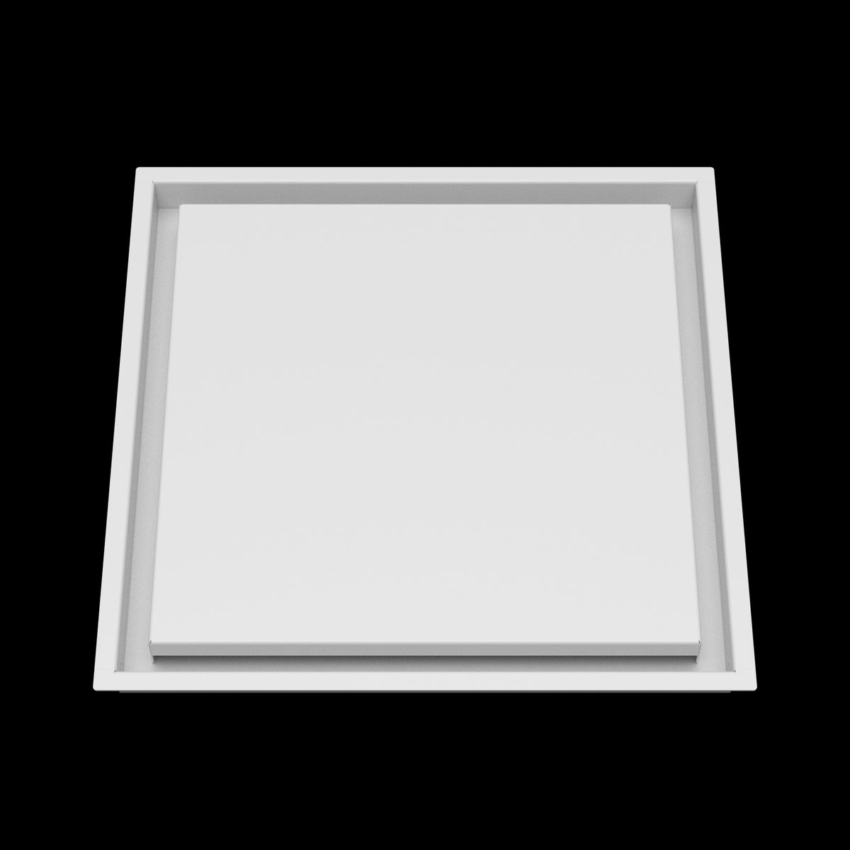 16x16 wall vent cover, front view