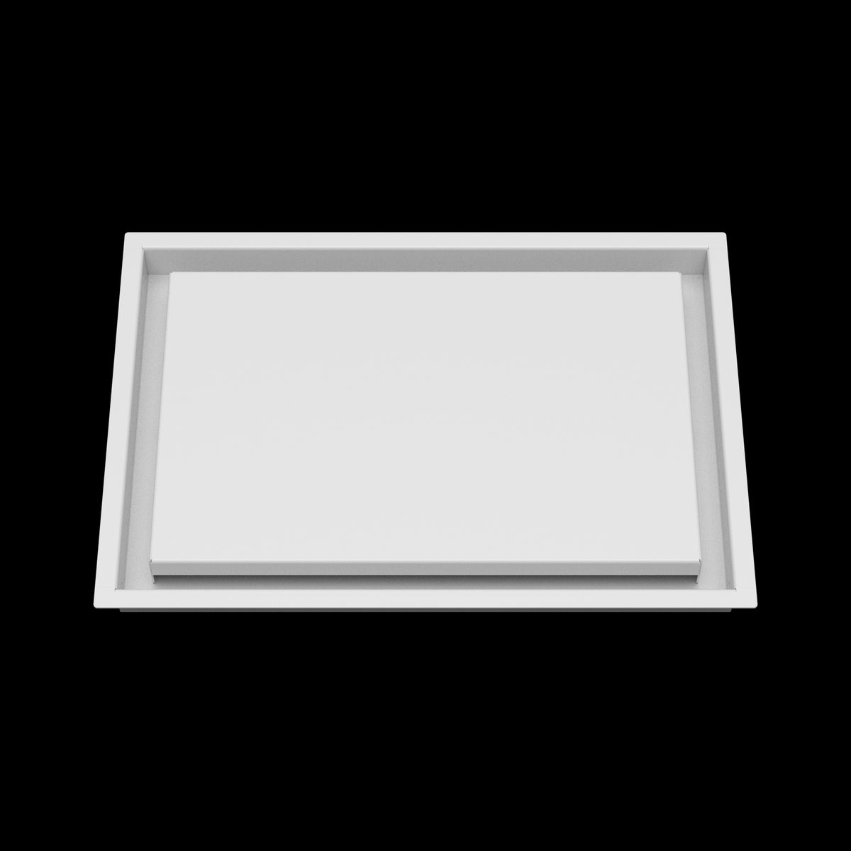 11x16 wall vent cover, front view