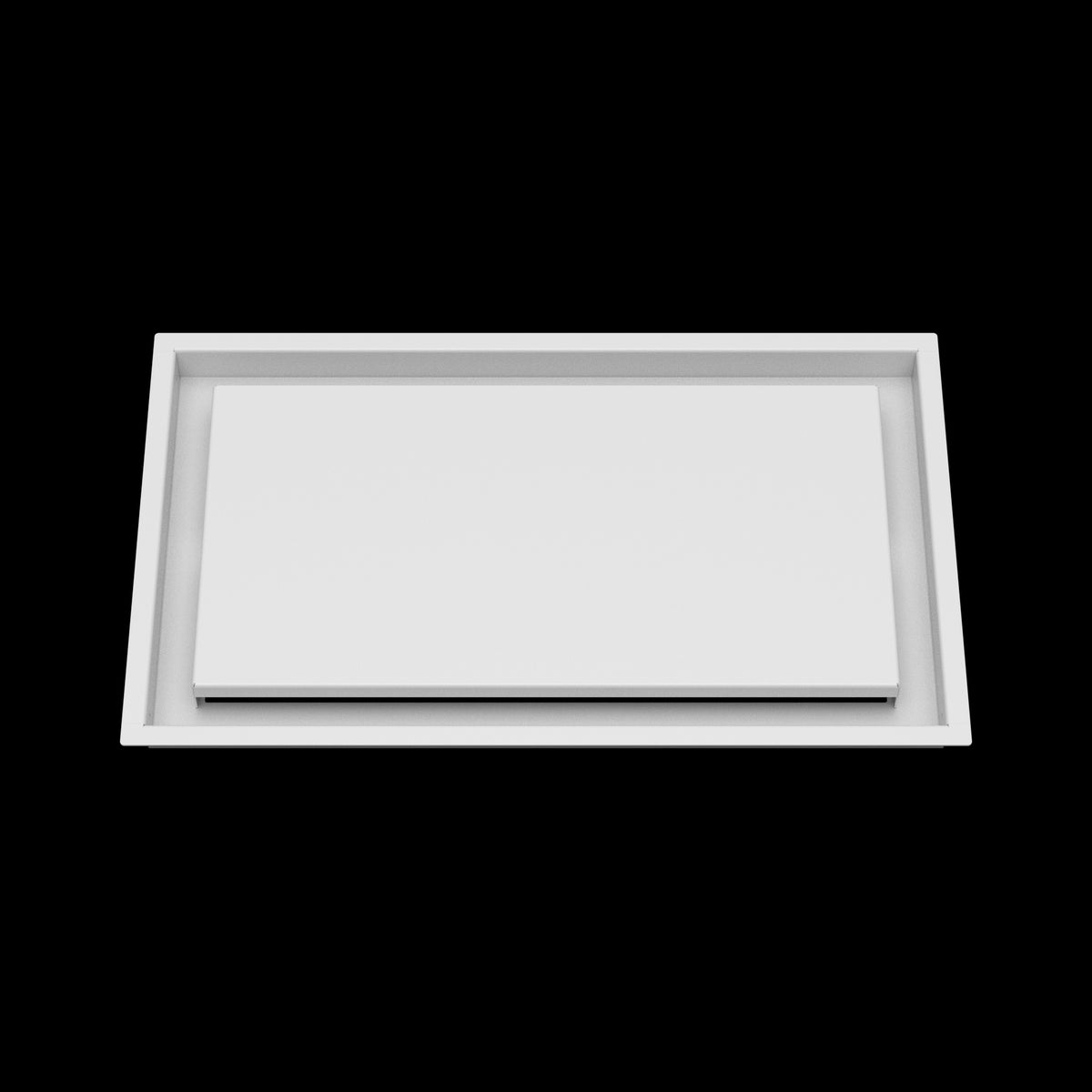 11x19 ceiling vent cover, front view