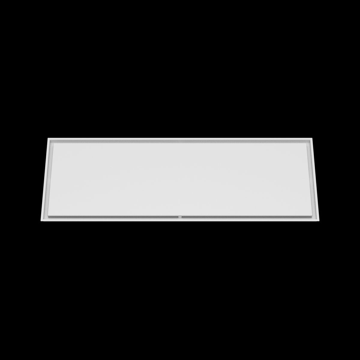 23x65 ceiling vent cover, front view
