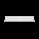10x46 ceiling vent cover, front view