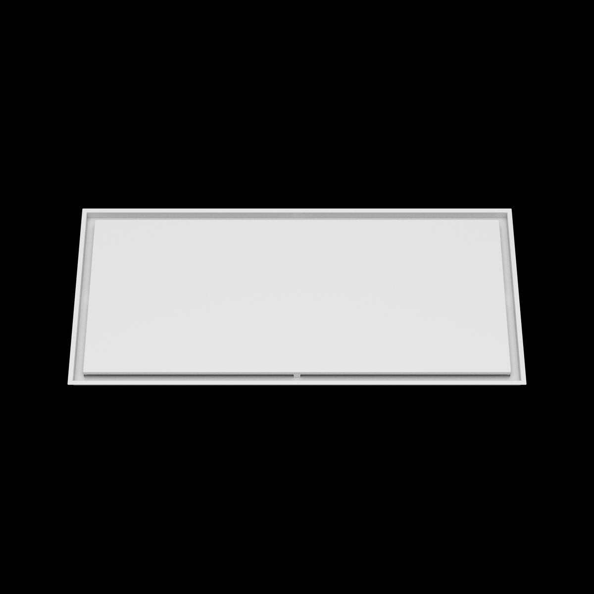 23x50 ceiling vent cover, front view