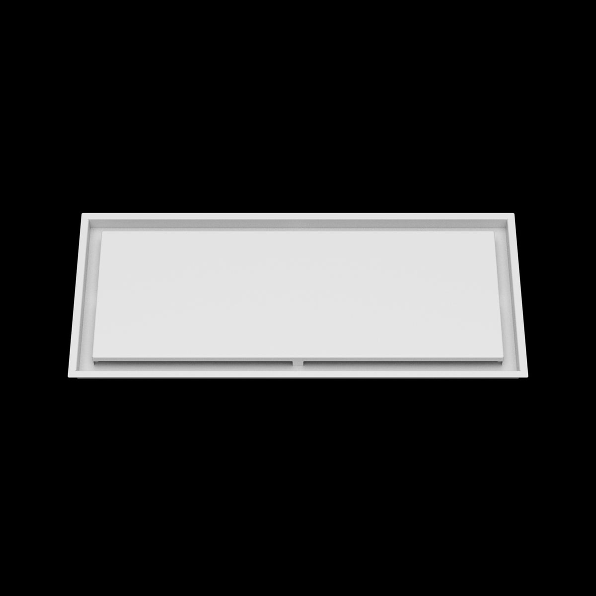 13x31 ceiling vent cover, front view