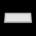 13x31 ceiling vent cover, front view