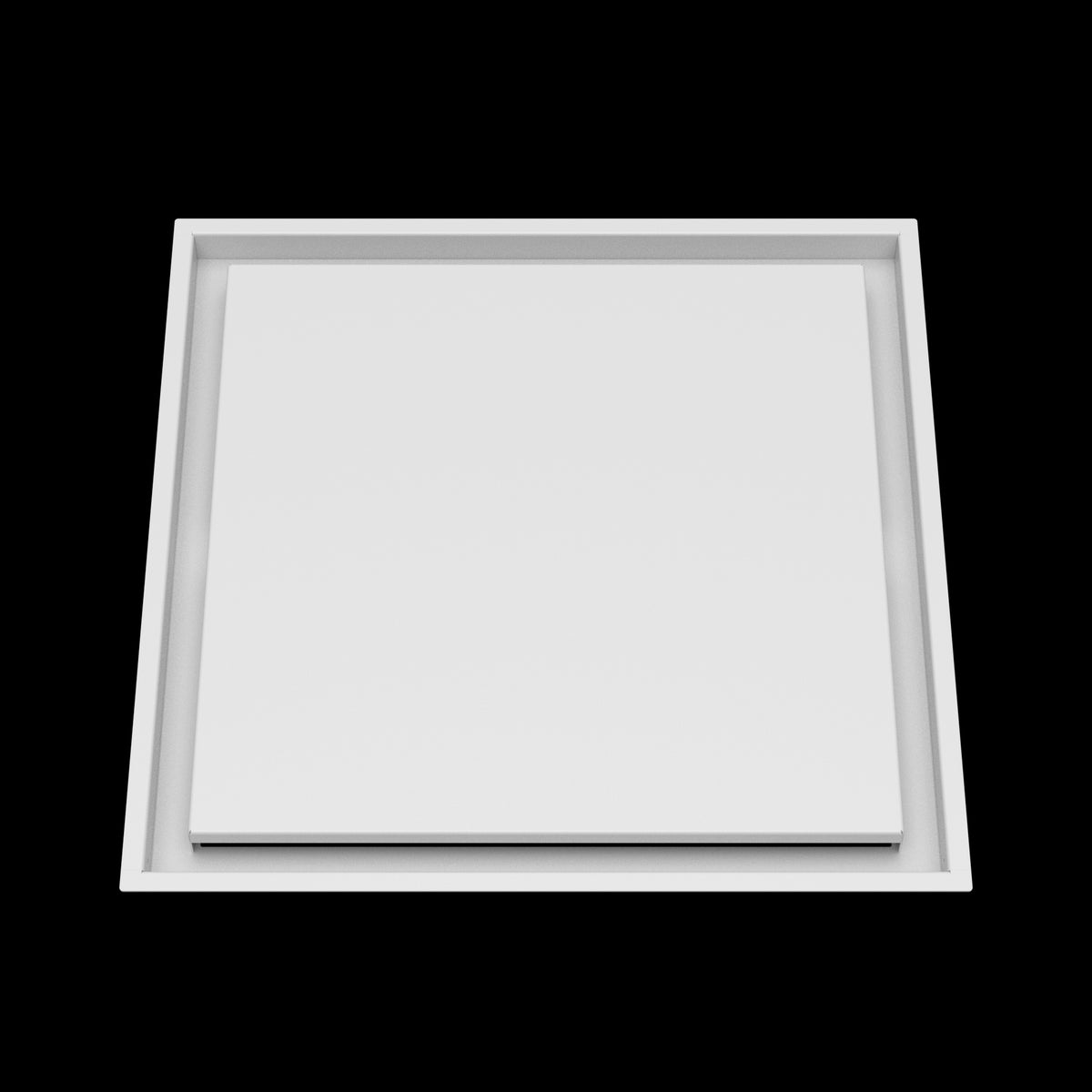 20x20 ceiling vent cover, front view