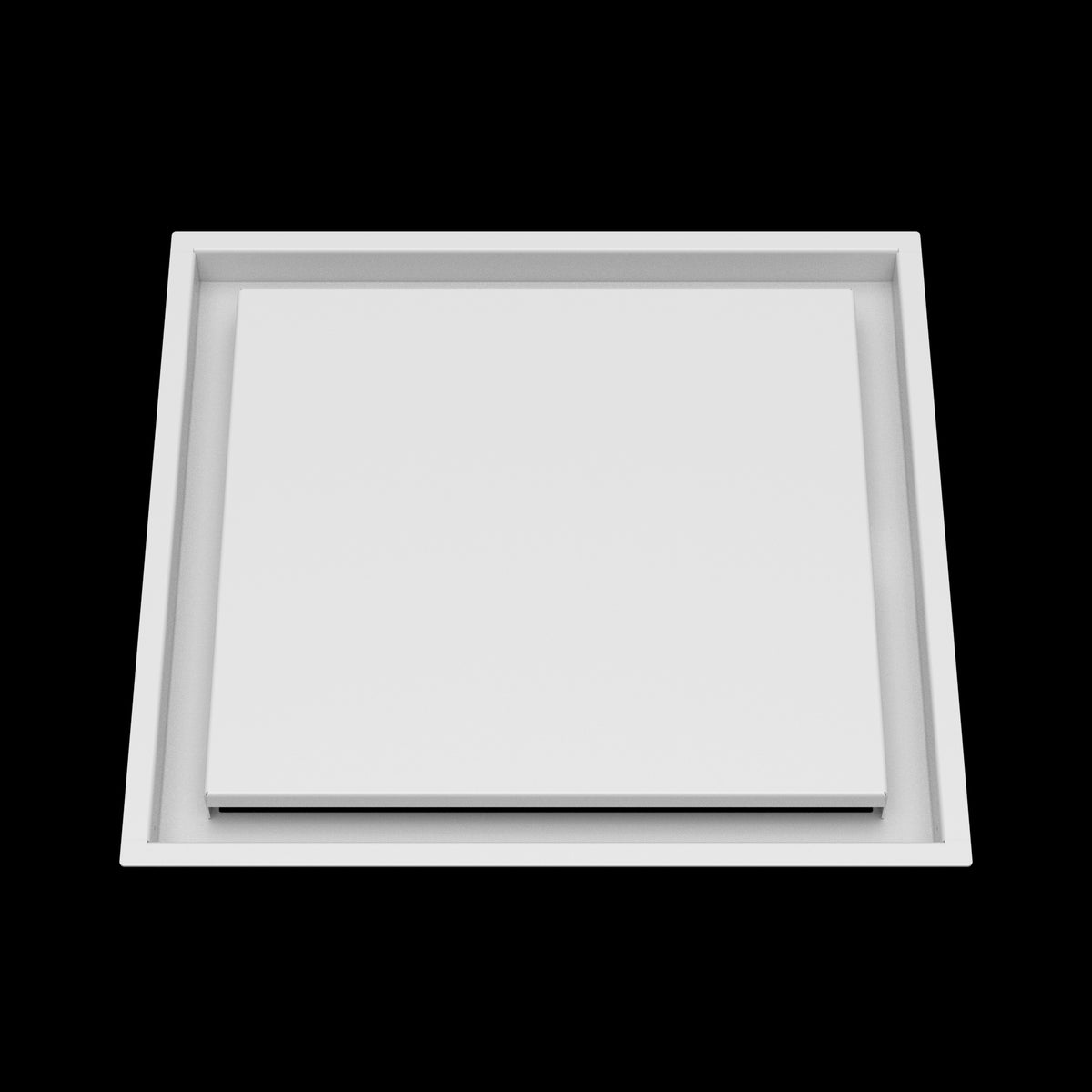 15x16 ceiling vent cover, front view
