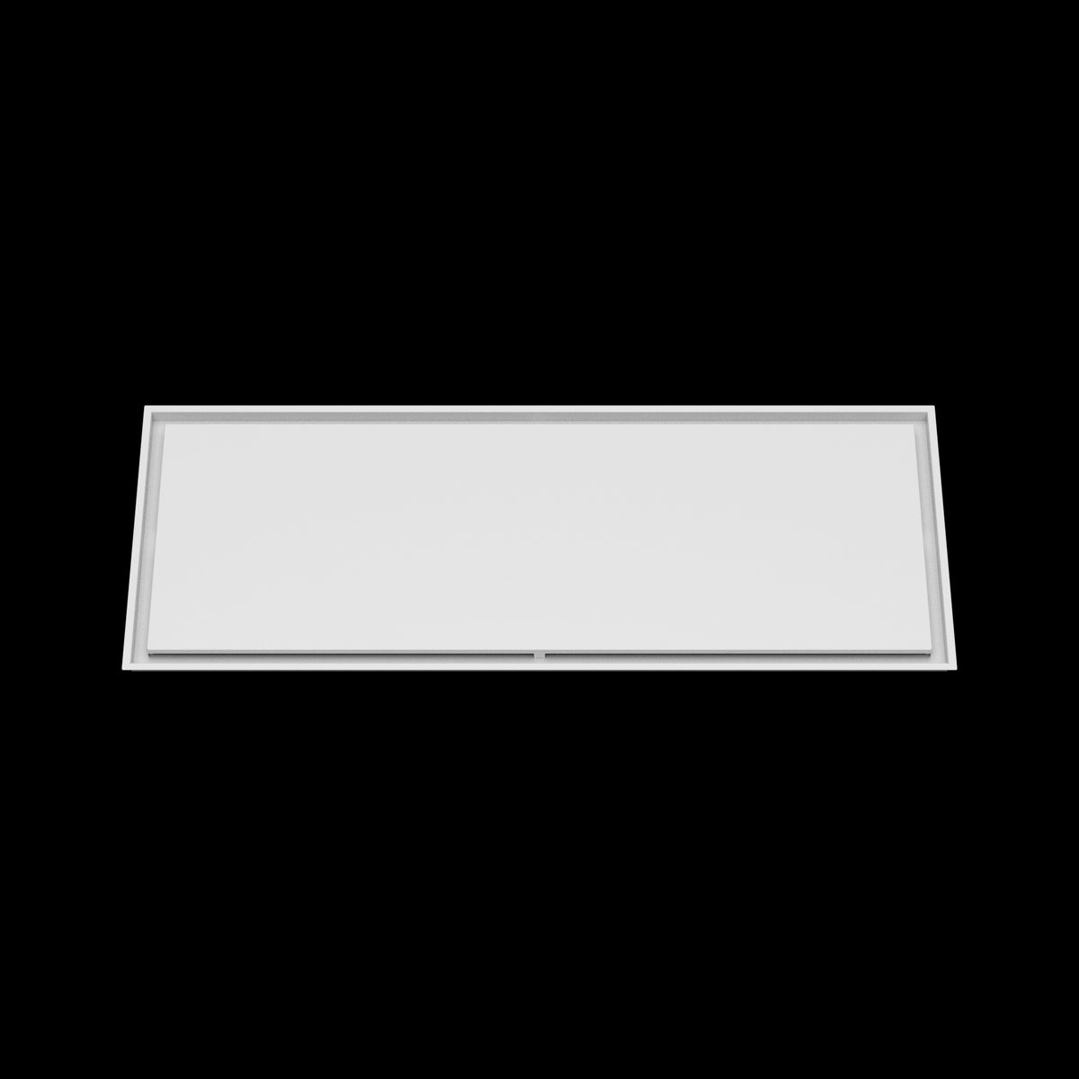 21x56 ceiling vent cover, front view