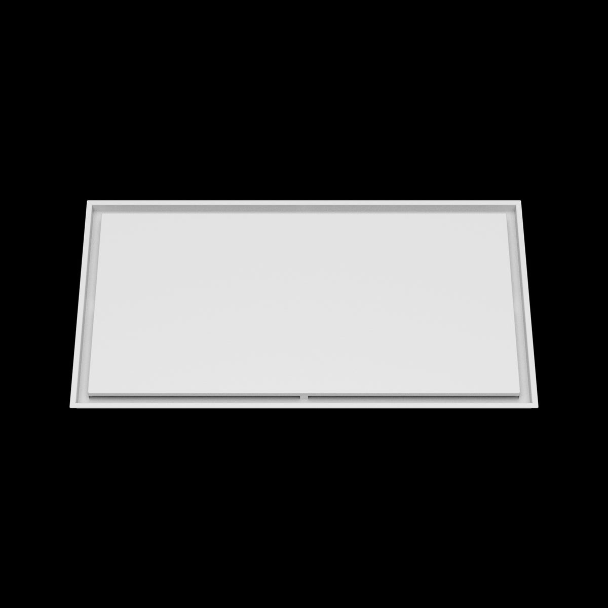 23x43 ceiling vent cover, front view