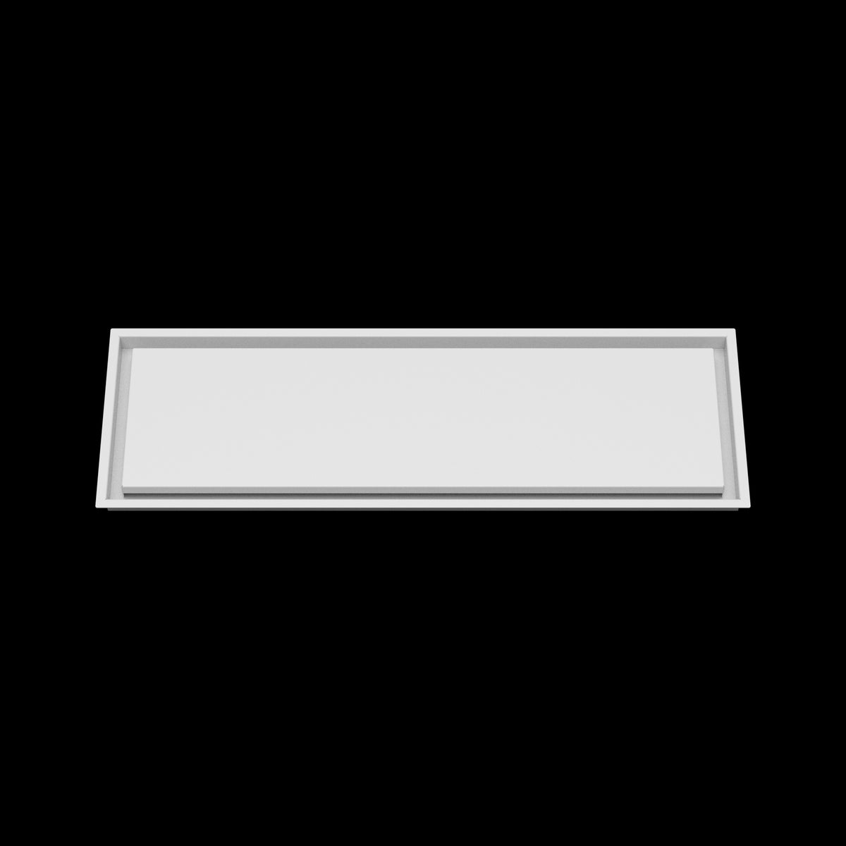 11x35 wall vent cover, front view
