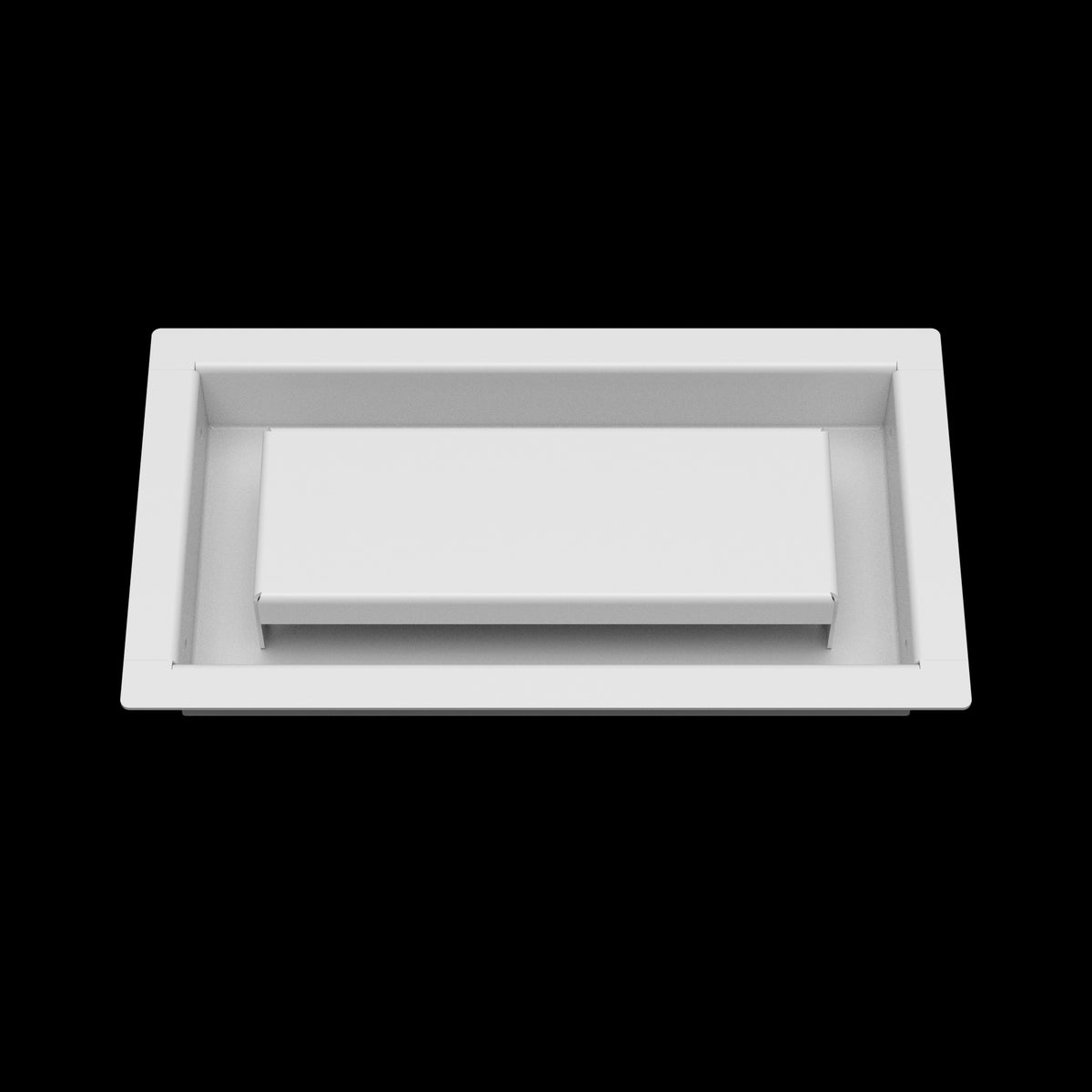 4x8 ceiling vent cover, front view