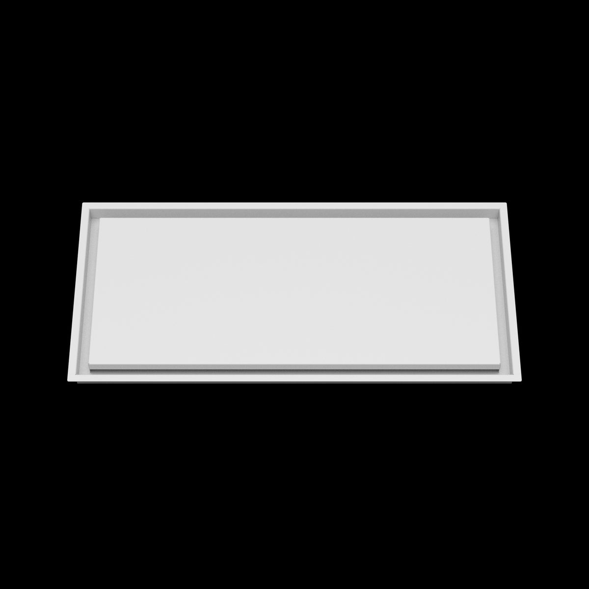 14x30 wall vent cover, front view
