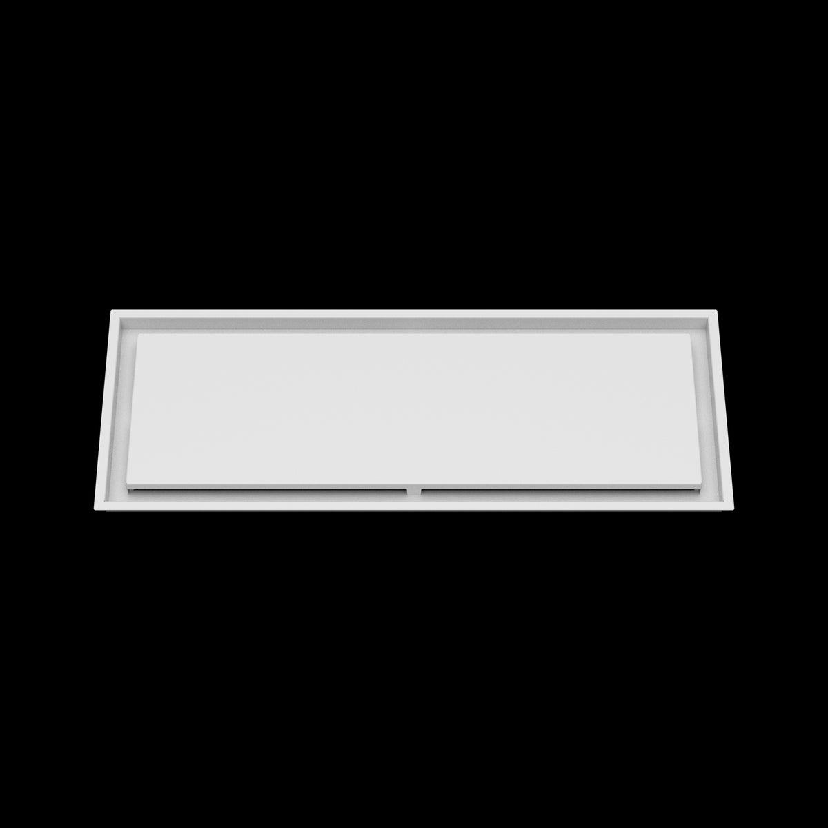 12x33 ceiling vent cover, front view