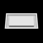 7x13 ceiling vent cover, front view