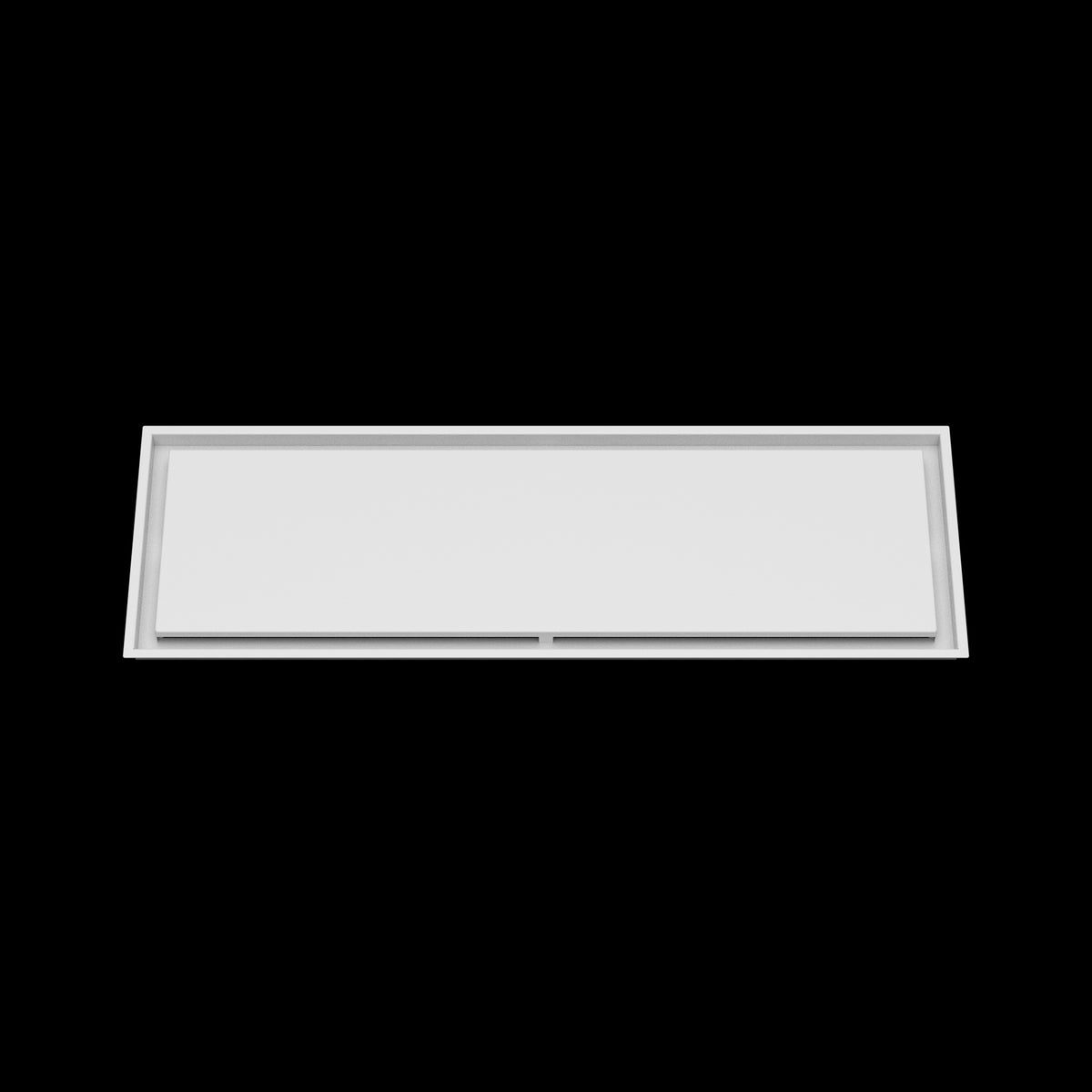 14x44 ceiling vent cover, front view