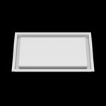 9x16 wall vent cover, front view