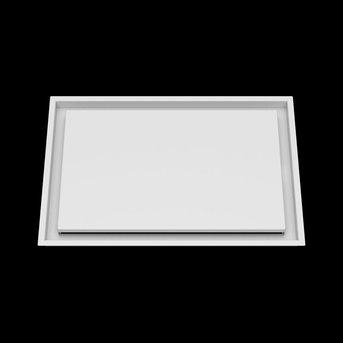 15x22 ceiling vent cover, front view