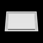 13x18 ceiling vent cover, front view