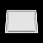 14x16 ceiling vent cover, front view