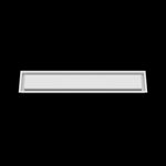 6x33 wall vent cover, front view