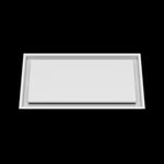 12x23 ceiling vent cover, front view