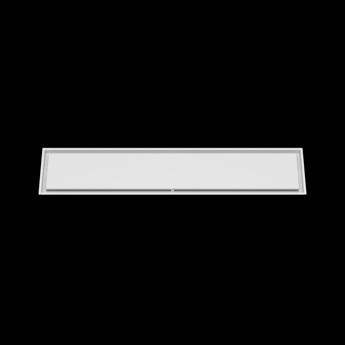 12x61 ceiling vent cover, front view