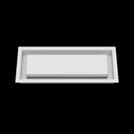 5x13 wall vent cover, front view