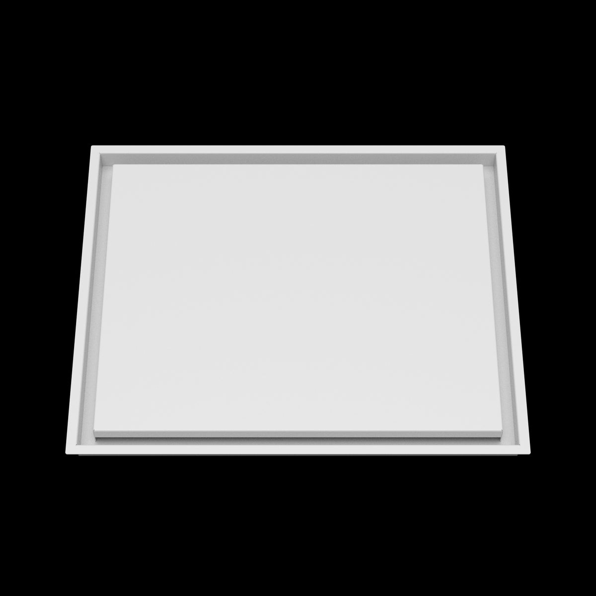 19x23 wall vent cover, front view