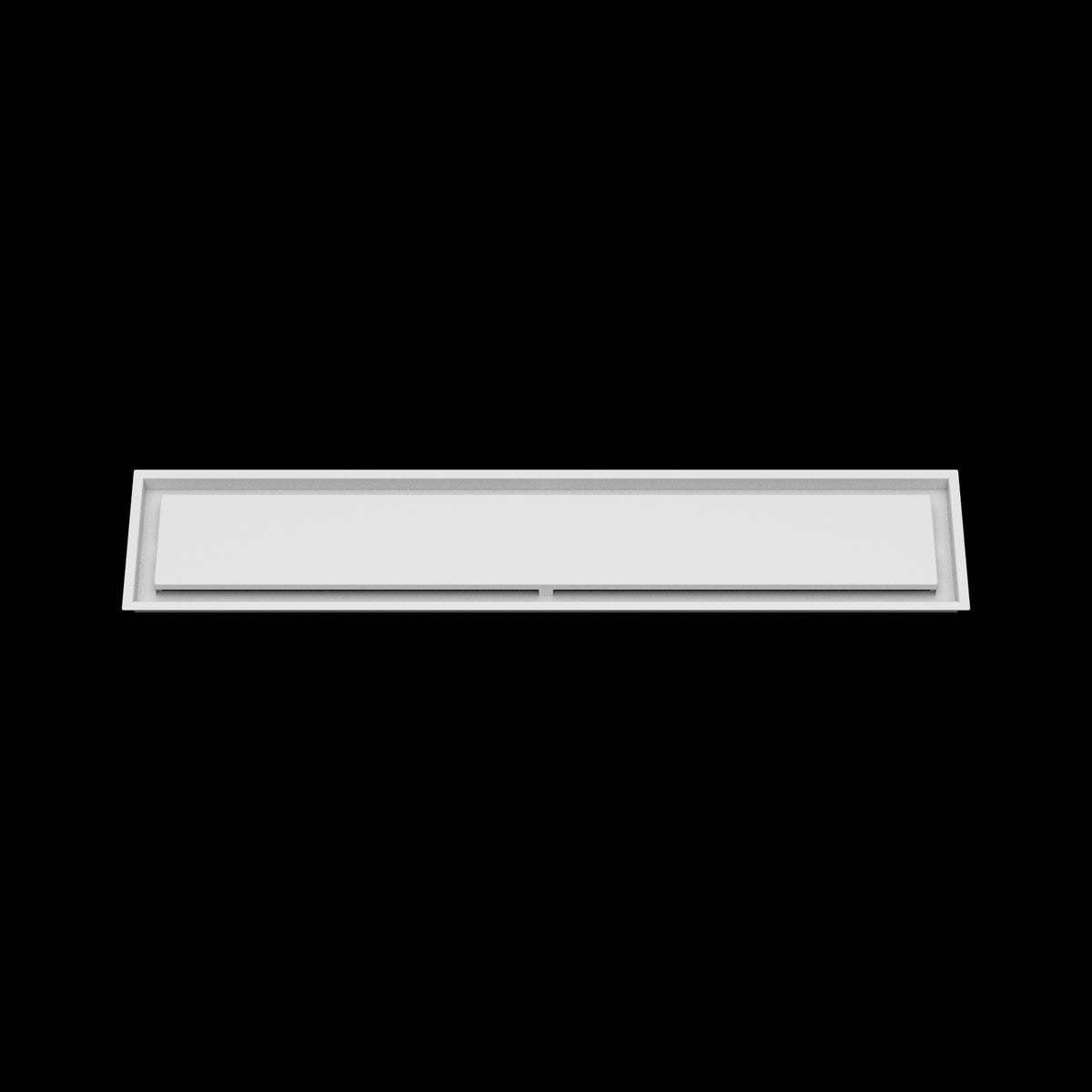8x44 ceiling vent cover, front view