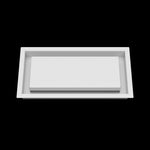 6x12 wall vent cover, front view