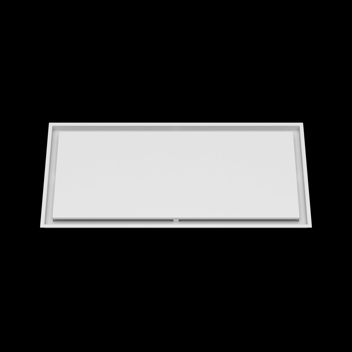 17x37 ceiling vent cover, front view