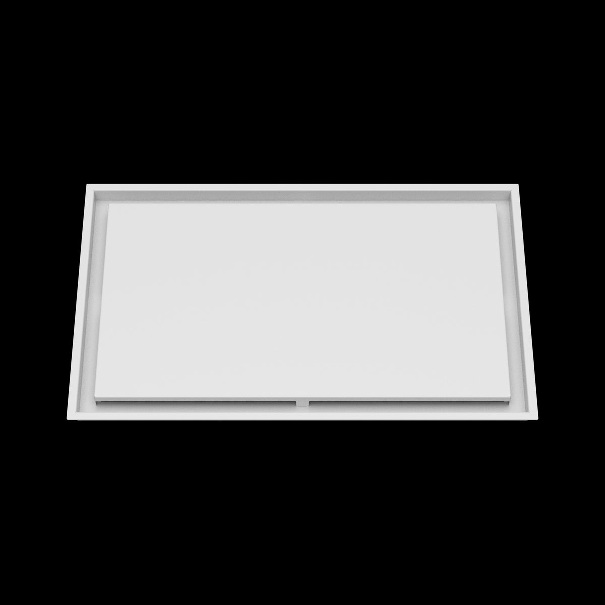 17x28 ceiling vent cover, front view