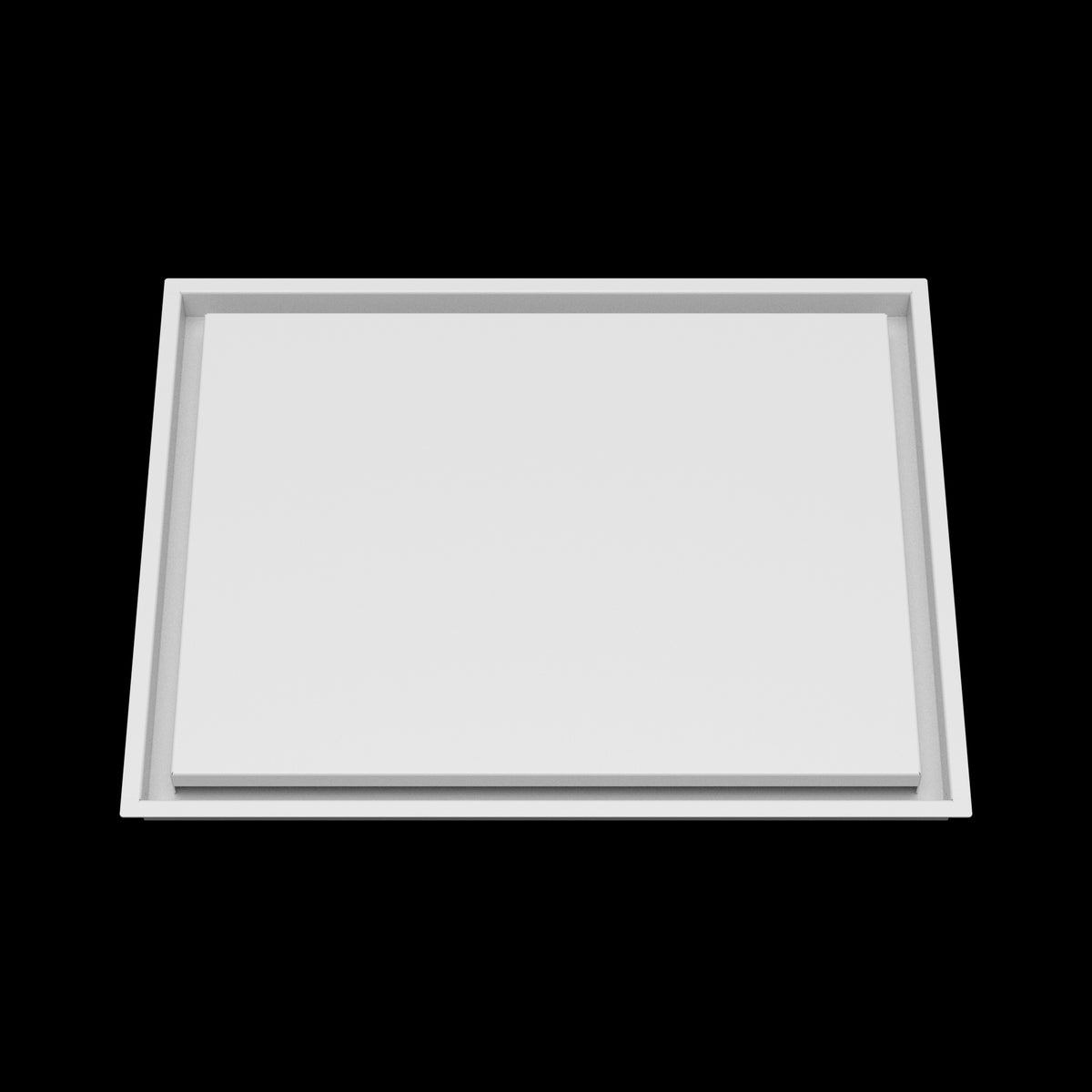 18x23 wall vent cover, front view