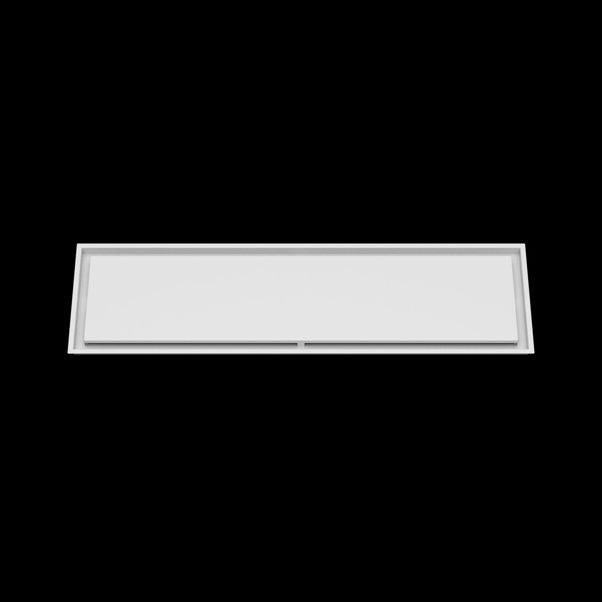 13x48 ceiling vent cover, front view