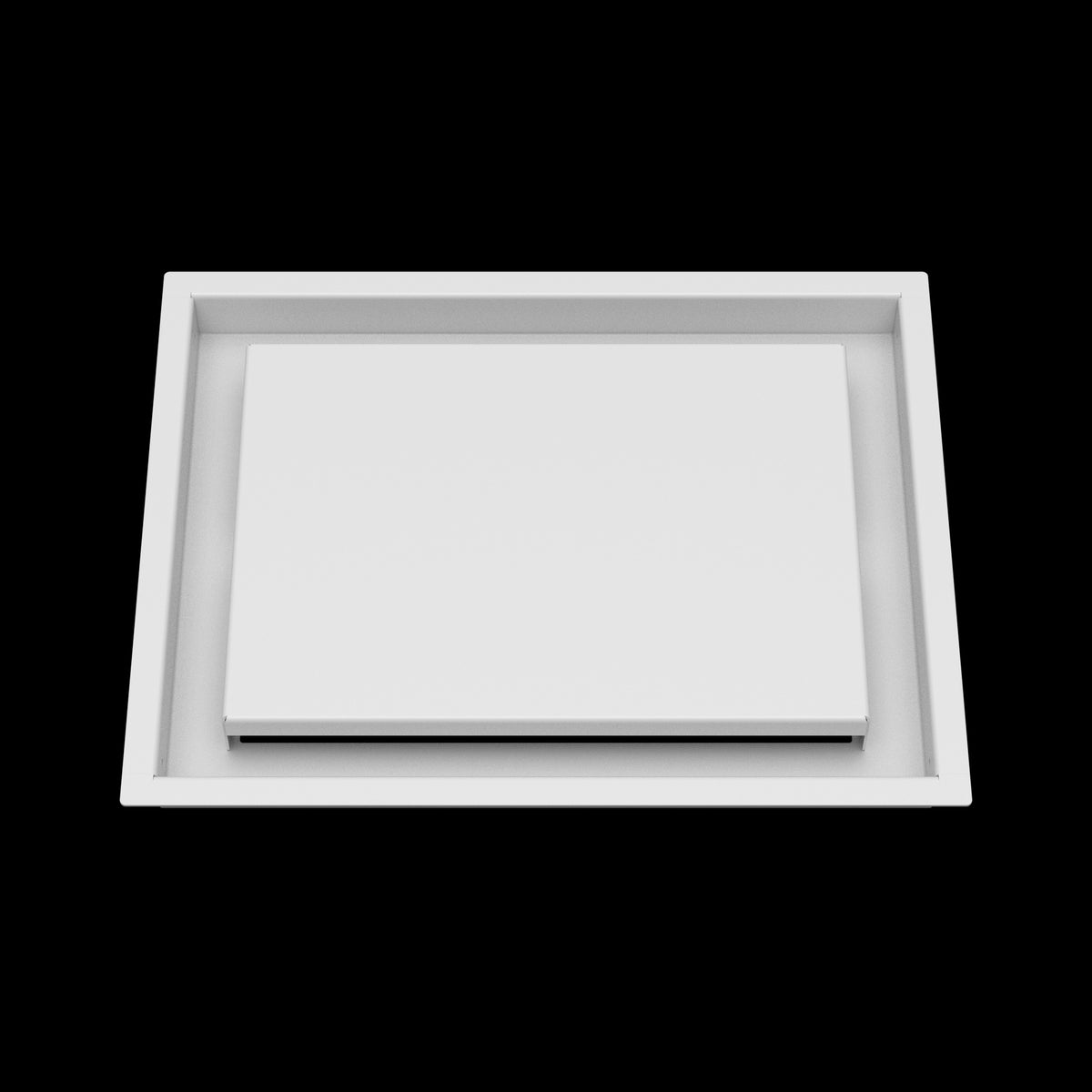 10x13 ceiling vent cover, front view
