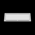 9x26 ceiling vent cover, front view