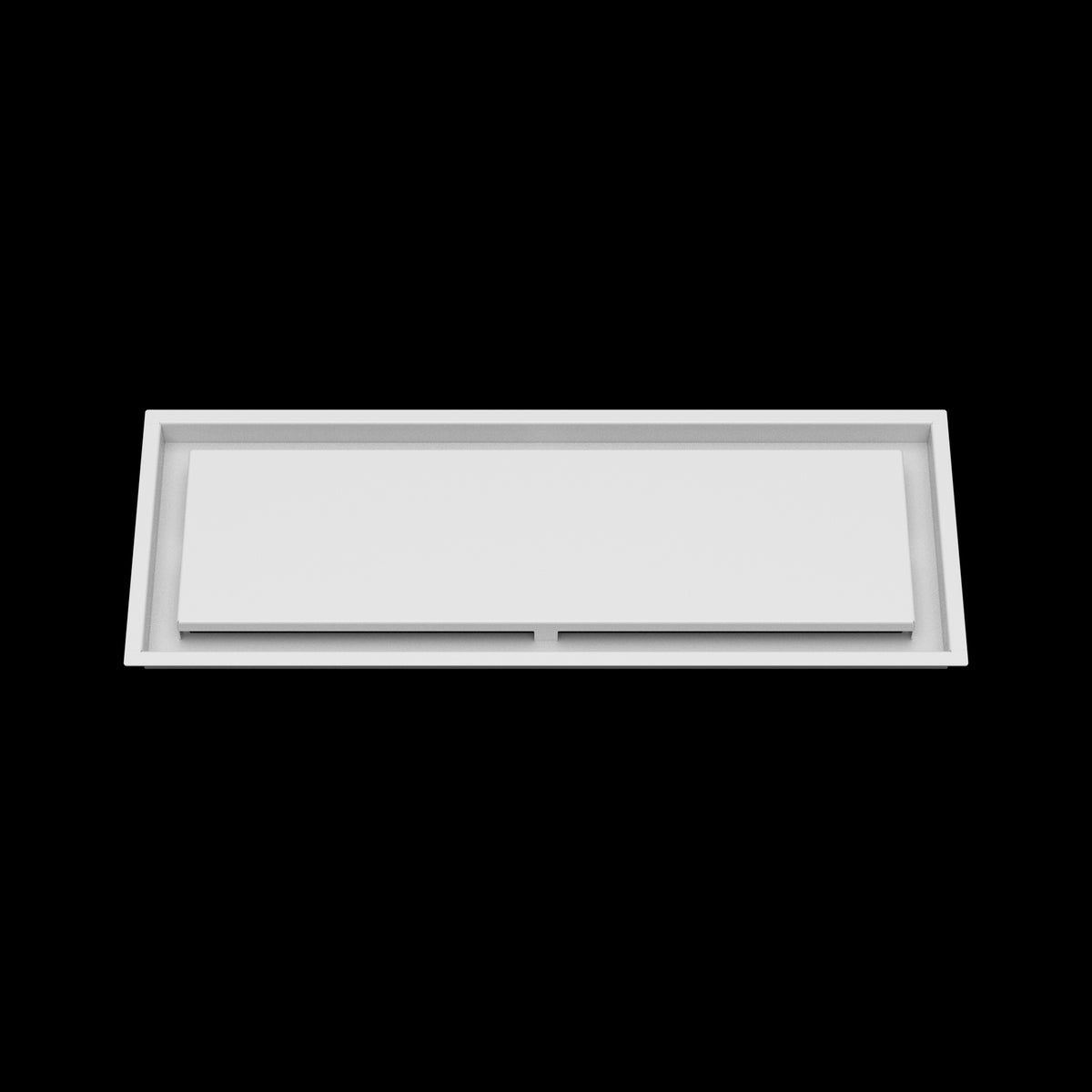 9x26 ceiling vent cover, front view