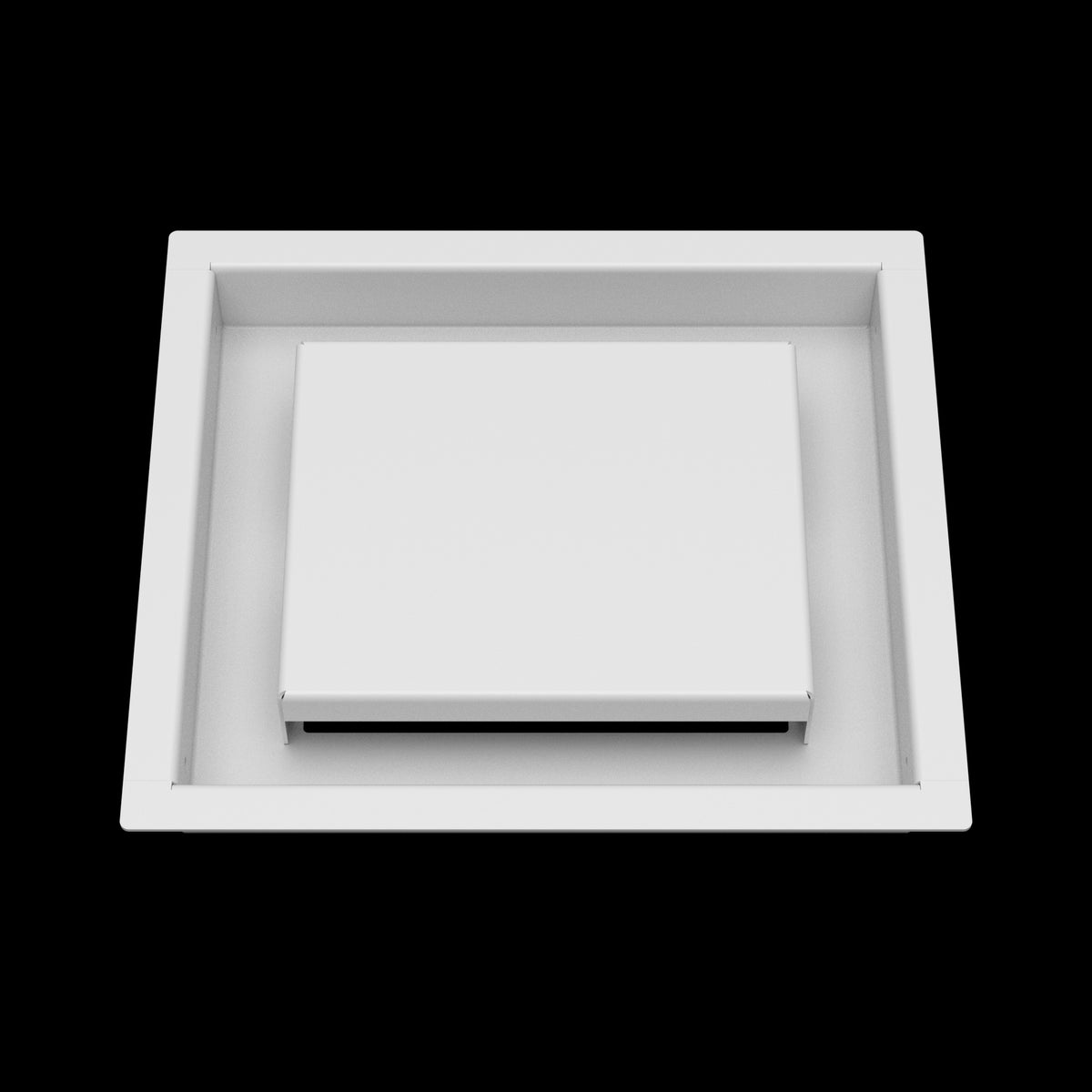 7x8 ceiling vent cover, front view